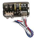 Polarlander 12V TD-22 Auto Car Audio Converter RCA Stereo High to Low Frequency Line Speaker Level Converter Adapter