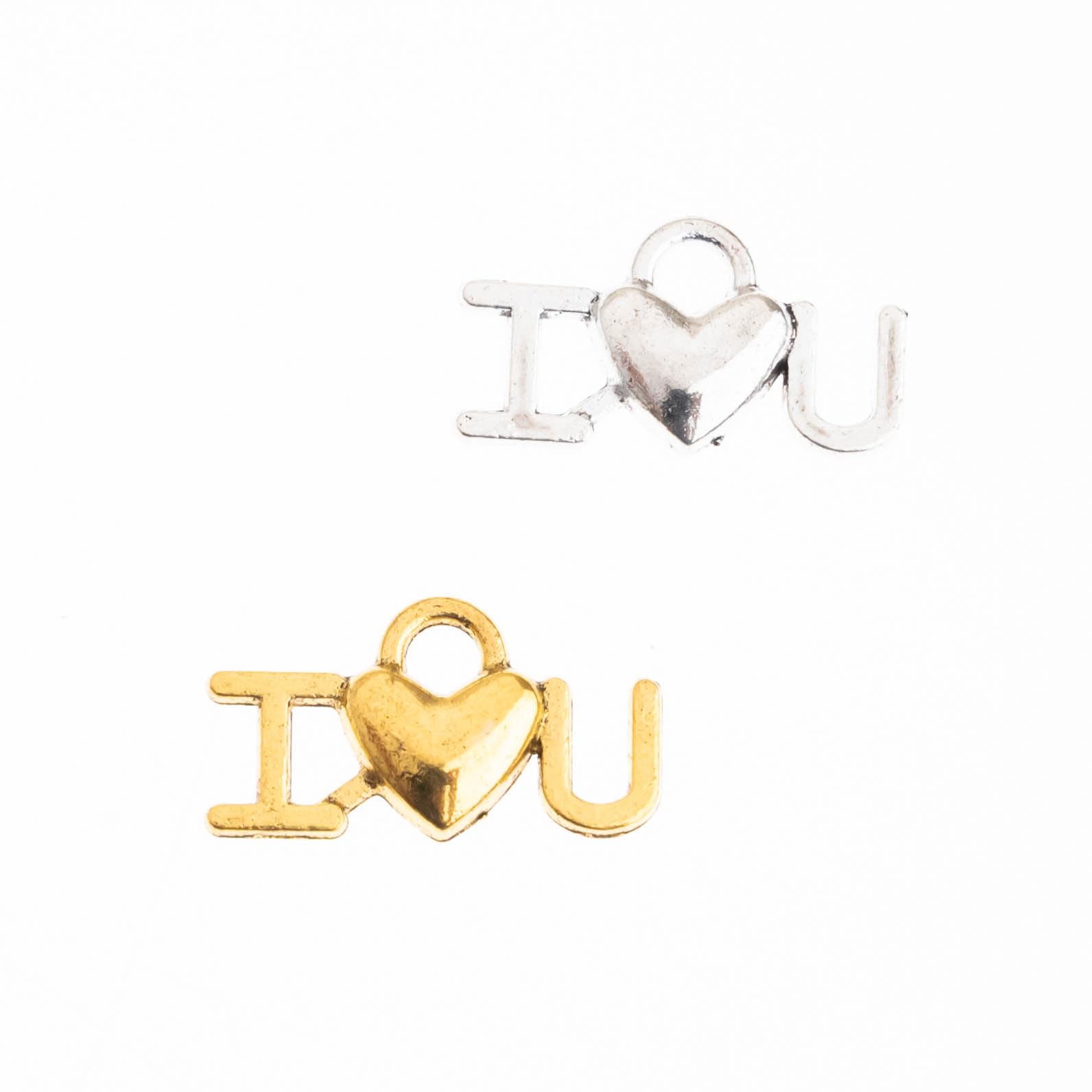 I Love You Alloy Charm | Size-17mm-image-19