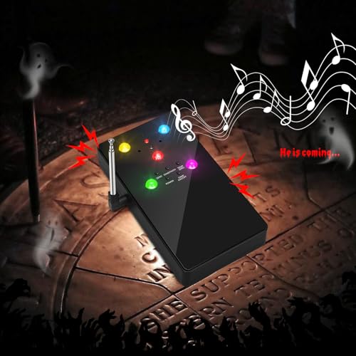 Image of Ghost Hunting Equipment, Briidea Paranormal Equipment Tool with High Sensitivity & Temp Deviation Detection, Perfect for Thrilling Ghost Hunts, Seances & Paranormal Exploration, Black