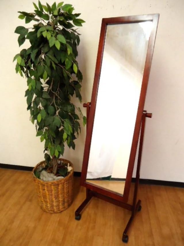 Amazon.co.jp: 姿見 キャスター 付き 全身鏡 姿見鏡 鏡 キャスター