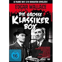 Edgar Wallace Collecion - 4-DVD Set  The Door with Seven Locks / The Ringer / Mystery Liner / Moonrise / The Man in the Back Seat / Solo for Sparrow / [ NON-USA FORMAT, PAL, Reg.0 Import - Germa