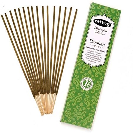 NitirajMasterpiece Collection Incense 2-Pack 25gm 1 Hour per Stick Darshan
