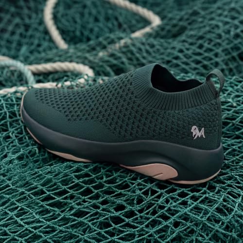 Image of Neeman's Begin Walk Soothe Unisex Slip On Walking Shoes | Breathable Knit Sneakers | Lightweight Cushioned Casual Shoes | Comfortable, Travel & Running Footwear