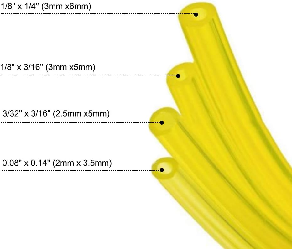 4 pcs Fuel Line and 3 Carburetors Carbon Dirt Jet Remove Cleaner, FineGood Cleaning Wires Needles Nylon Brushes Set, with 4 Sizes Hose Tube for Weedeater Chainsaw Motorcycle ATV Moped Welder Carb : Automotive