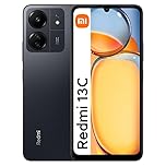 Xiaomi Redmi 13C Smartphone, 8 GB RAM, 256 GB ROM, display 6,74" 90 Hz, 3 fotocamere 50 MP, batteria 5000 mAh, ricarica rapida 18 W, processore Octa-Core, dual sim, MIUI 14, NFC, nero (Midnight