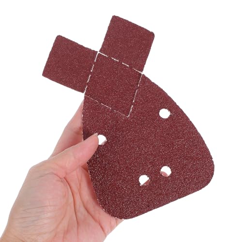 Papel lijador de detalles Mikikit autoadhesivo triangular 4 orificios 5