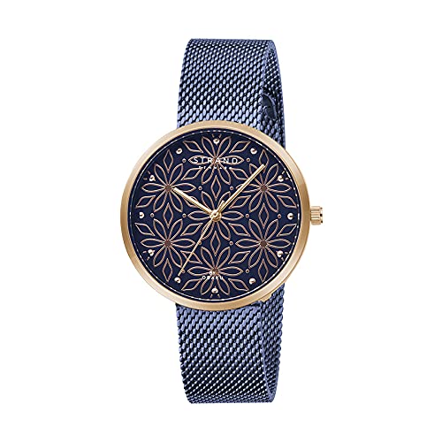 Strand By Obaku Meadow Ocean Quartz Multicolor Round Dial Womens Watch - S700LXVLML-DM (B097HKNJ52) Amazon Price History, Amazon Price Tracker