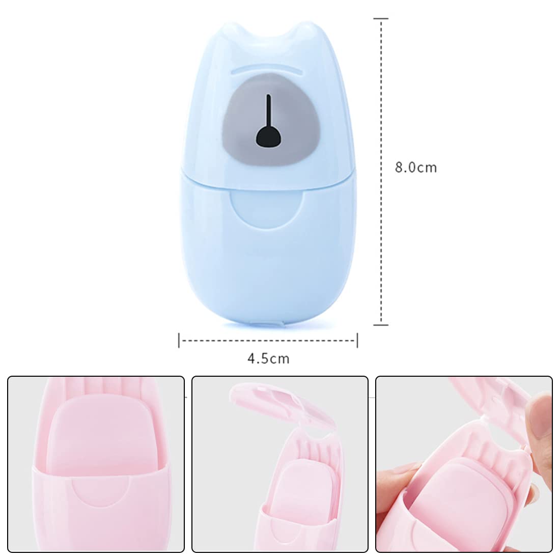 20 pièces/set En Plastique Savon En Papier , simple Portable Jetable Savon Tranche Pour Voyager | SHEIN 20 pièces/set En Plastique Savon En Papier , simple Portable Jetable Savon Tranche Pour Voyager | SHEIN