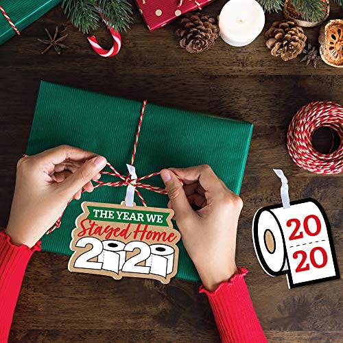 image for Big Dot of Happiness 2020 Quarantine Christmas - Holiday Decorations -