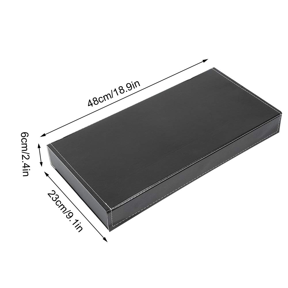 zolyet Organizador de 12 rejillas, tablero de densidad de poliuretano, para gafas de sol, caja de almacenamiento para joyas