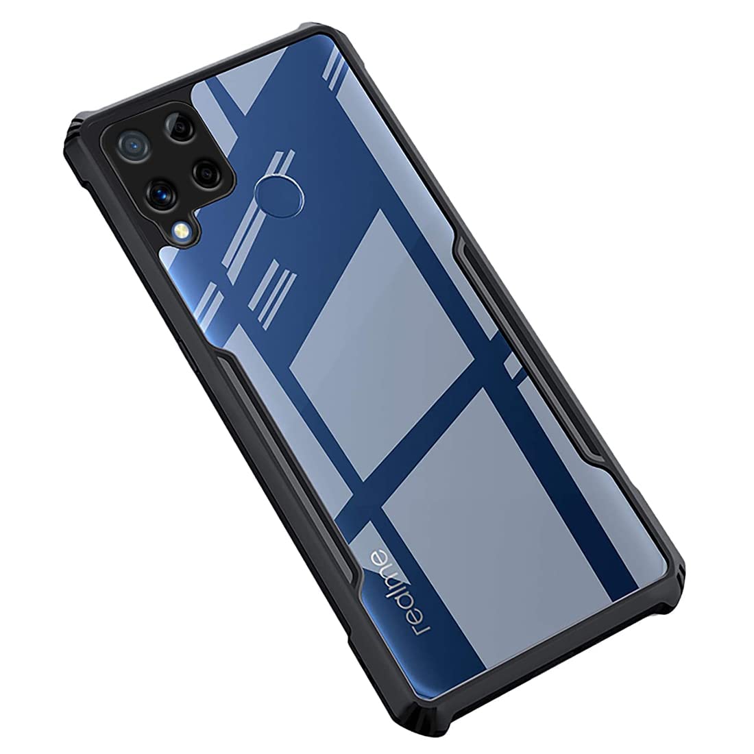 REALCASE Back Cover Case for Realme C15 | Compatible for Realme C15 Back Case Cover | Clear Case with Camera Protection | (TPU + PC | Matte Black) (B08MV4KDHT) Amazon Price History, Amazon Price Tracker