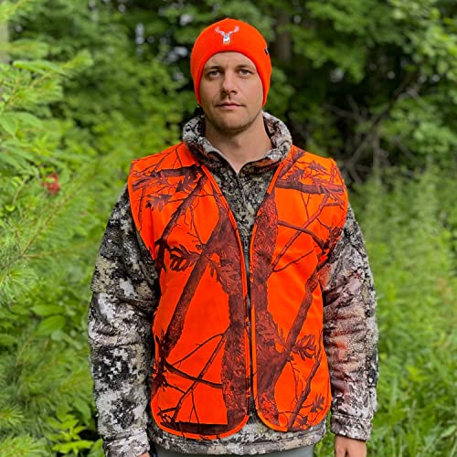 Klarny Outdoors Waterproof Blaze Camo Orange Deer Hunting Vest (Xl, Camo Orange) #TOP4