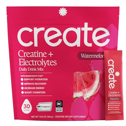 Create Creatine + Electrolytes Energy & Strength Watermelon