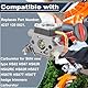 ZAMDOE 4237 120 0621 Vergaser für Stihl, Neuer Typ HS82 HS87 HS82R HS82RC HS82R HS82T HS87R HS87T HS87T Heckenscheren-Vergaser mit Luftfilter, Zündkerze