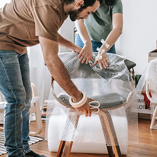 Fkeyto Masking Tape 2 Rolls - 1 Inch X 55Yds. Beige White Painter's Tape For Safe Wall Painting,Office,Labeling, Edge Finishing #TOP2