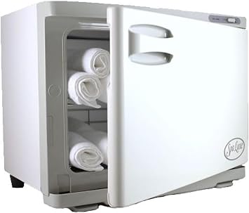 Hot Towel Warmer Cabinet - Professional Esthetician Spa and Facial Steamer for Salon Equipment and Barber Shop - Towel Heating Machine - Freestanding, SL18 - Gray