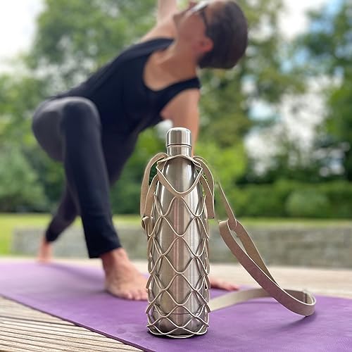 Sac à bouteille beige pour vos balades et randonnées légères - 2