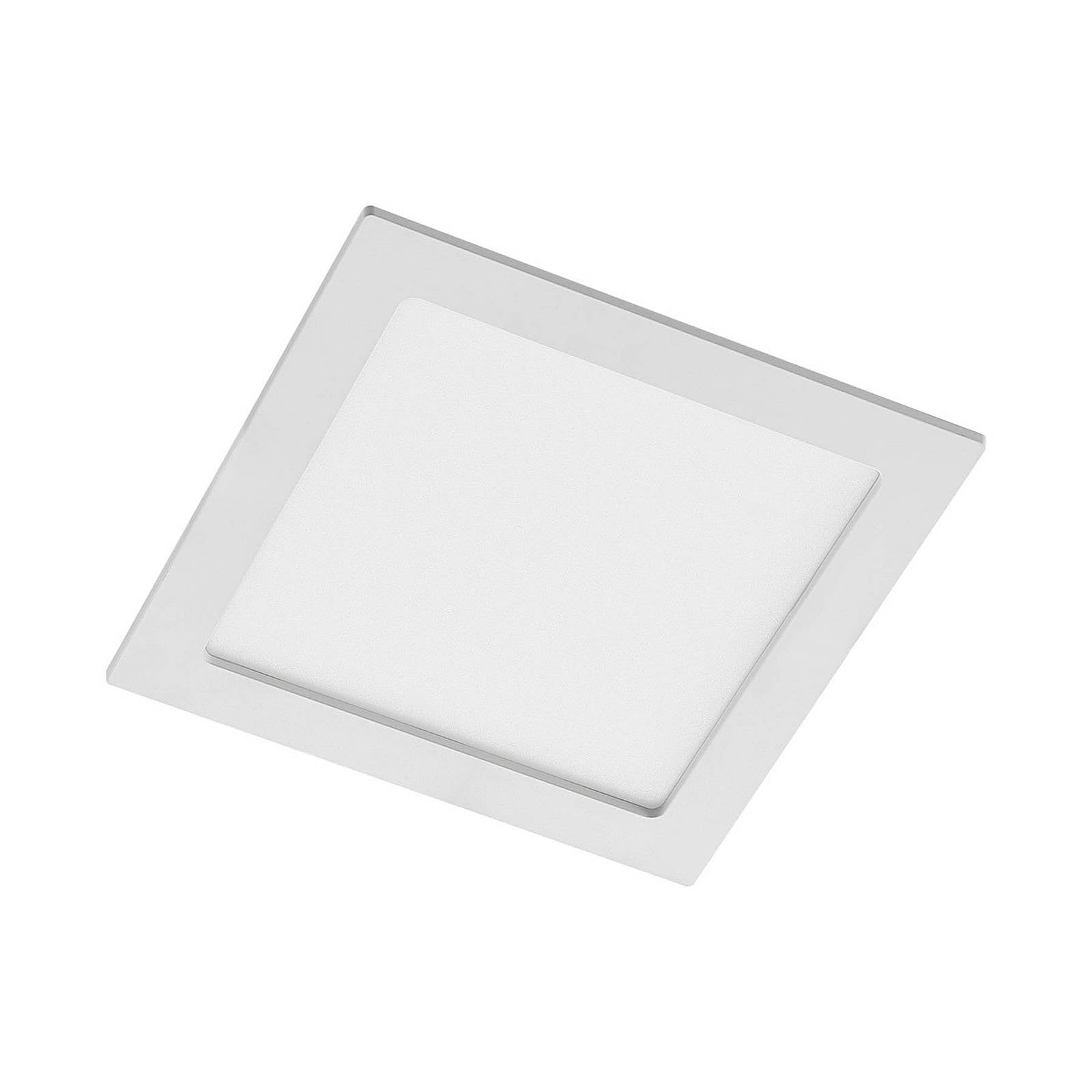 Prios Led Recessed Light Helina, White, 22 Cm, 18 W, Dimmable