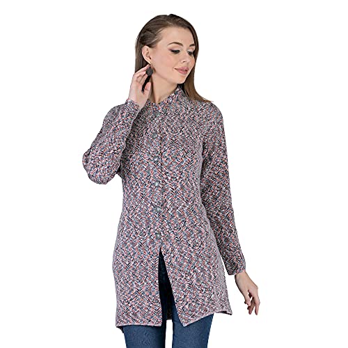 Image of LADY WILLINGTON Women's Wool Round Neck Cardigans
