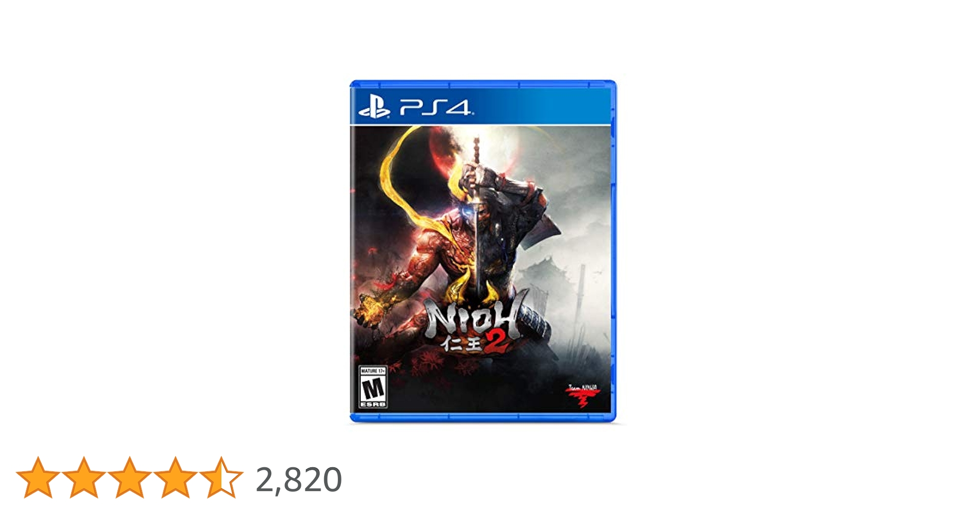 Amazon.co.jp: Nioh 2(輸入版:北米)- PS4 : ゲーム