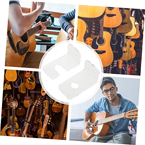 Vaguelly 1 Jeu Support De Guitare Basse Crochet De Guitare Clair Guitare Rack Stand Clair Guitare Crochet Électrique Guitare Titulaire Support De Pied De Guitare Étagère Acrylique Mural - Les Beatles, Paul McCartney, John Lennon, RIngo Starr, George Harrison Vaguelly 1 Jeu Support De Guitare Basse Crochet De Guitare Clair Guitare Rack Stand Clair Guitare Crochet Électrique Guitare Titulaire Support De Pied De Guitare Étagère Acrylique Mural – Image 3