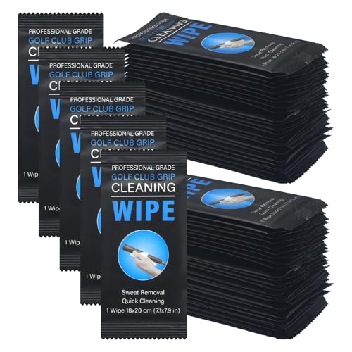 Hahafelt 50 Pack Golf Grip Wipes