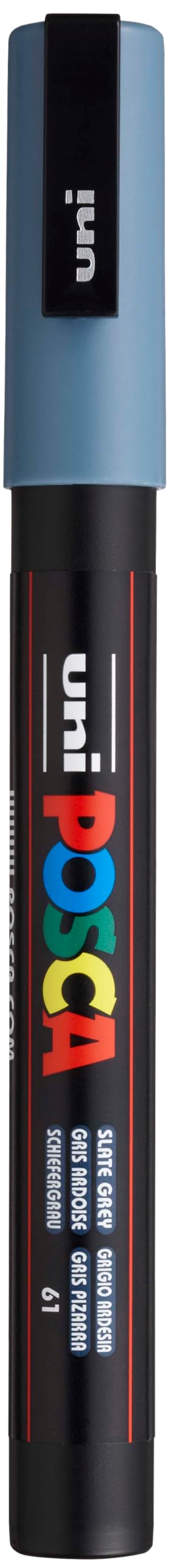 Uni-Ball Posca Fine Bullet Tip Marker - Slate Grey