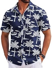 Dark Blue - Palm Tree