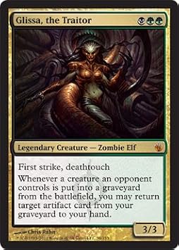 Magic the Gathering - Glissa, The Traitor - Mirrodin Besieged
