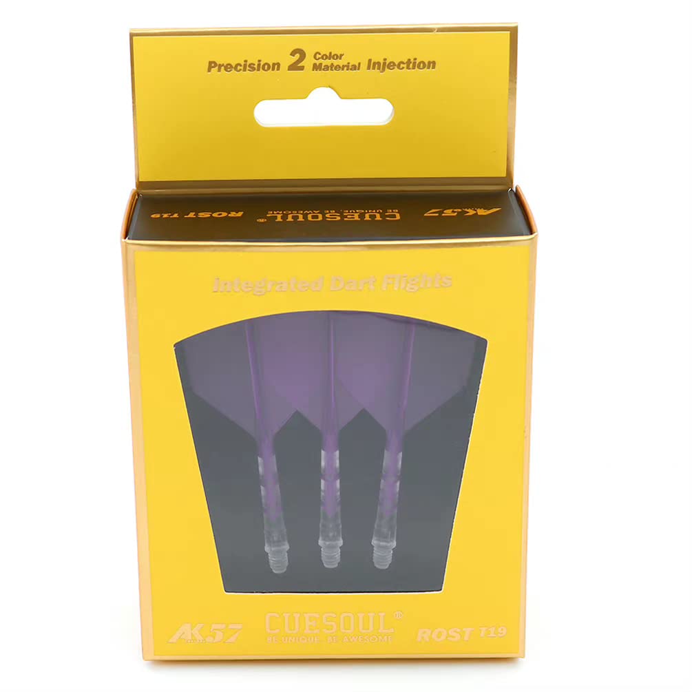 CUESOUL ROST T19 Integrated Dart Shaft and Flights Big Wing Shape,Set of 3 โ image 1