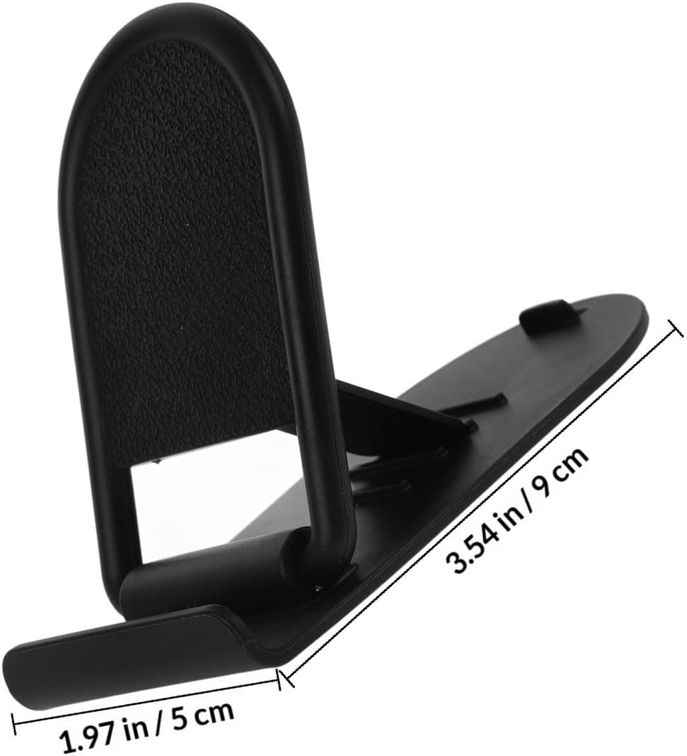 2pcs Foldable Mobile Phone Holder Portable Plastic Smartphone Stand image 2