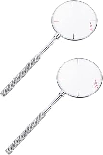 SOLUSTRE 2 Pçs Cilindro Cruzado Pro Ferramentas Kit De Armação De Espelho Óculos Optometrista Instrumentos Ferramentas De Optometria Convenientes Cilindro Cruzado Portátil Multifuncional