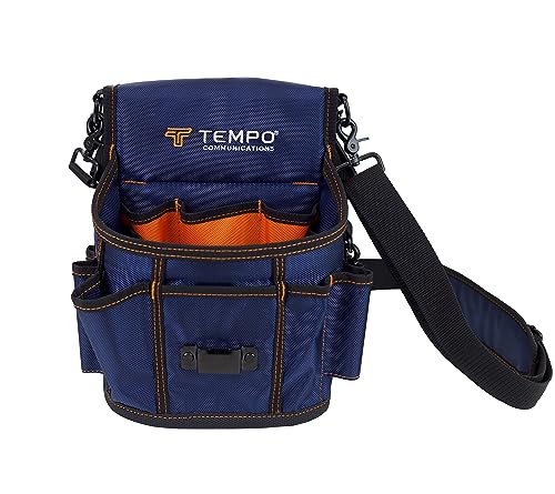 Tempo PA9150 Ultimate Technician Tool Bag - 1680D Fabric - Shoulder, Waist, Handle - Irrigation Technician Tool Kit (2024 Model)