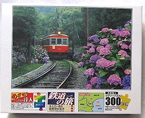 Amazon | 鉄道の旅 ジグソーパズル 300ピース 「あじさい薫る