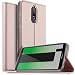 Produktbild Conie EF8865 Electroplated Flip Case Kompatibel mit Huawei Mate 10 Lite, PU Leder Hülle Flip Wallet Cover Kartenfächer Standfunktion Magnetisch für Mate 10 Lite Etui Rosegold