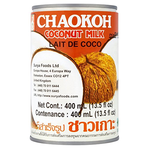 Chaokoh Coconut Milk 400 ml (Pack of 6)
