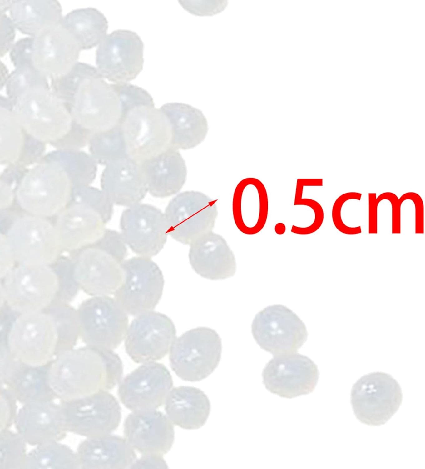 Thermal Beads for Binding Machine and Album Edge Banding, White