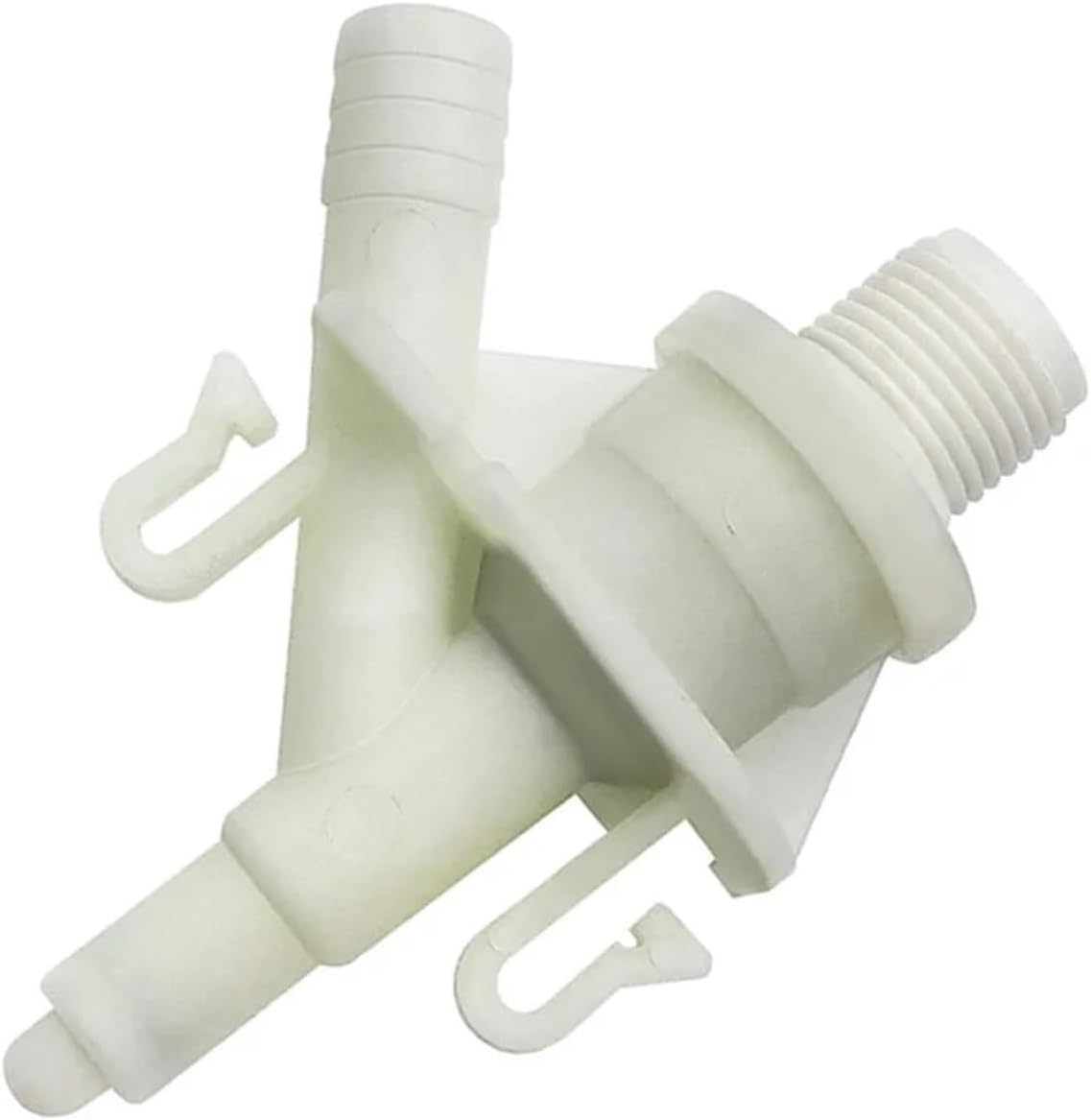 Toilet Valve 3 Pcs Valve Toilet Water Direct Replacement for Traveler Plastic Practical Trailer Camper Parts Accessories