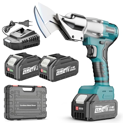 Yofuly Akku Blechschere Kompatibel mit Makita 18V Akku, 2 *