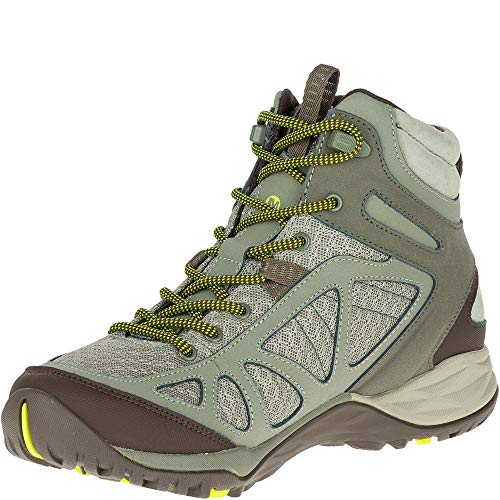 Merrell Merrell Women's Siren Sport Q2 Mid Waterproof, Dusty Olive, 8.5 W