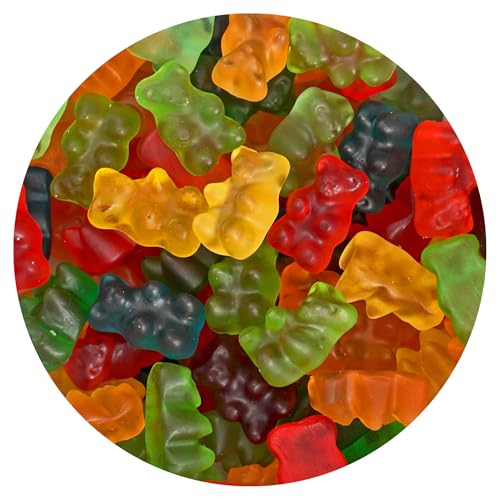 Hampton Gummy Bears 2 Pound Assorted Fruity Flavors