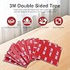 kurkip 20 Pcs Almohadillas Adhesivas Doble Cara Extra Fuerte, Cinta Doble Cara Extrafuerte, Pastille Adhesivo Doble Cara Impermeable Para Hogar, Oficina, Cuadrado, 30mm X 30 Mm #2