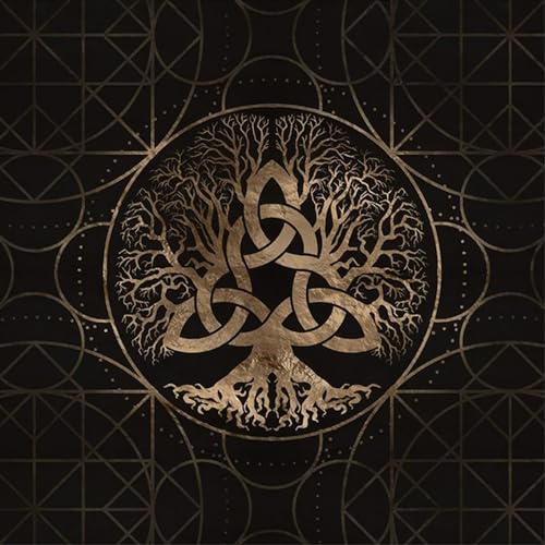 Mantel de tarot para división, mantel de mesa de oracal, tapete