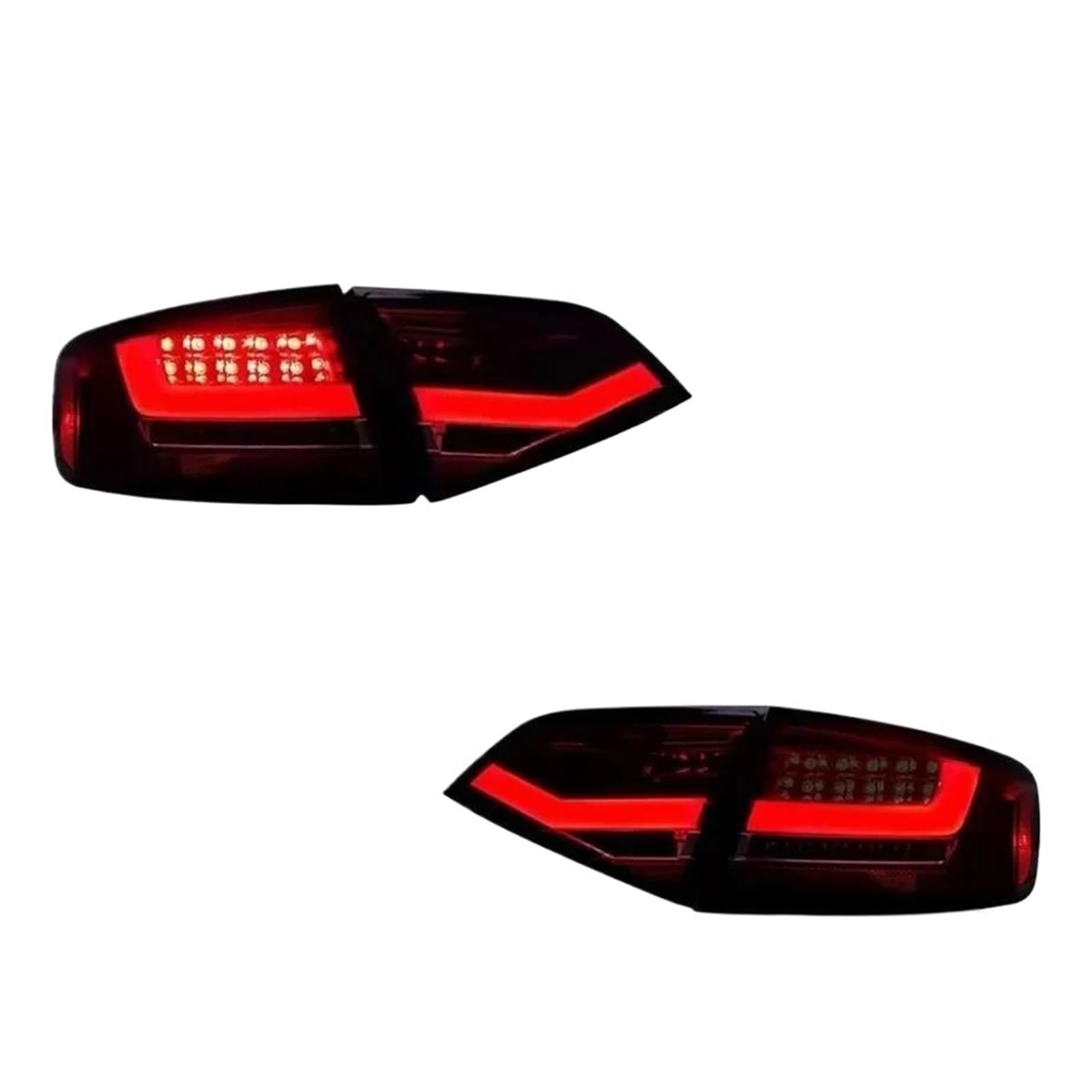 Tylne światło samochodowe Dla AUDI A4L B8 2009-2012 Akcesoria Samochodowe Światła Lampy Tylne Facelift Tylny Sygnał Motoryzacyjny HIOPILKIKG(B)