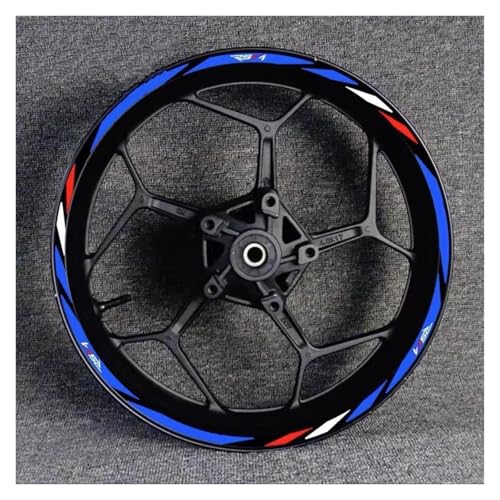 Autocollants roue moto jante réfléchissante nuit RSV4 R RR RF RFW style élégant