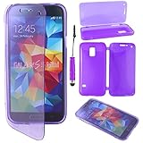 COMPATIBLE con : Samsung Galaxy S5 Mini SM-G800F, SM-G800H, [Dimensiones PRECISAS de su aparato : 131.1 x 64.8 x 9.1mm, pantalla 4.5