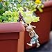 Top Collection 4383 Miniature Fairy & Terrarium Garden Pixie Flower Pot Hugger Statue, Small