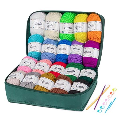 Gomitoli Acrilici Colorati per Uncinetto