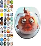 Stylisch ✓ Der WC-Sitz ist in verschiedenen, kreativen Motiven erhältlich und eignet sich ideal dazu, das Badezimmer an die eigenen Wünsche anzupassen und es individuell zu gestalten