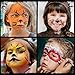 Minterest Halloween Maquillaje Pinturas para Niños, 14 Colores, Profesional, Seguro, No Tóxico,...